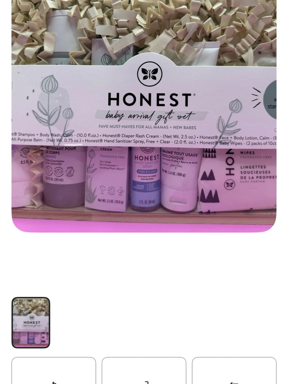 NEST Fragrances Baby Bath & Body Set — Soft Pink and White